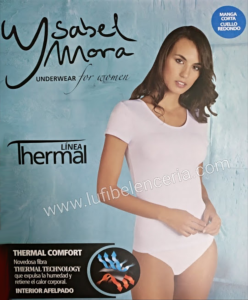 Camiseta mujer Thermal manga corta Ysabel Mora