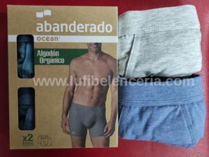 Boxer Abanderado Ocean Ecosmart Pack 2 boxer abiertos