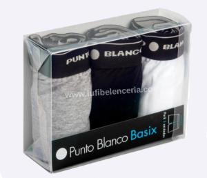 Bóxer Punto Blanco pack 3 en algodón 53438