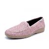 Zapatilla rafia forrada de algodón de Muro 