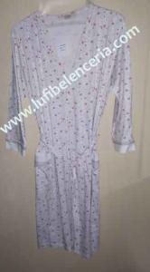 Bata mujer fina fantasía robe 