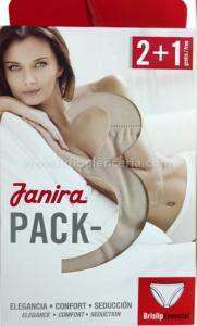 Braga Janira brislip Esencial Pack 3