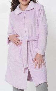 Bata mujer cruzar coralina