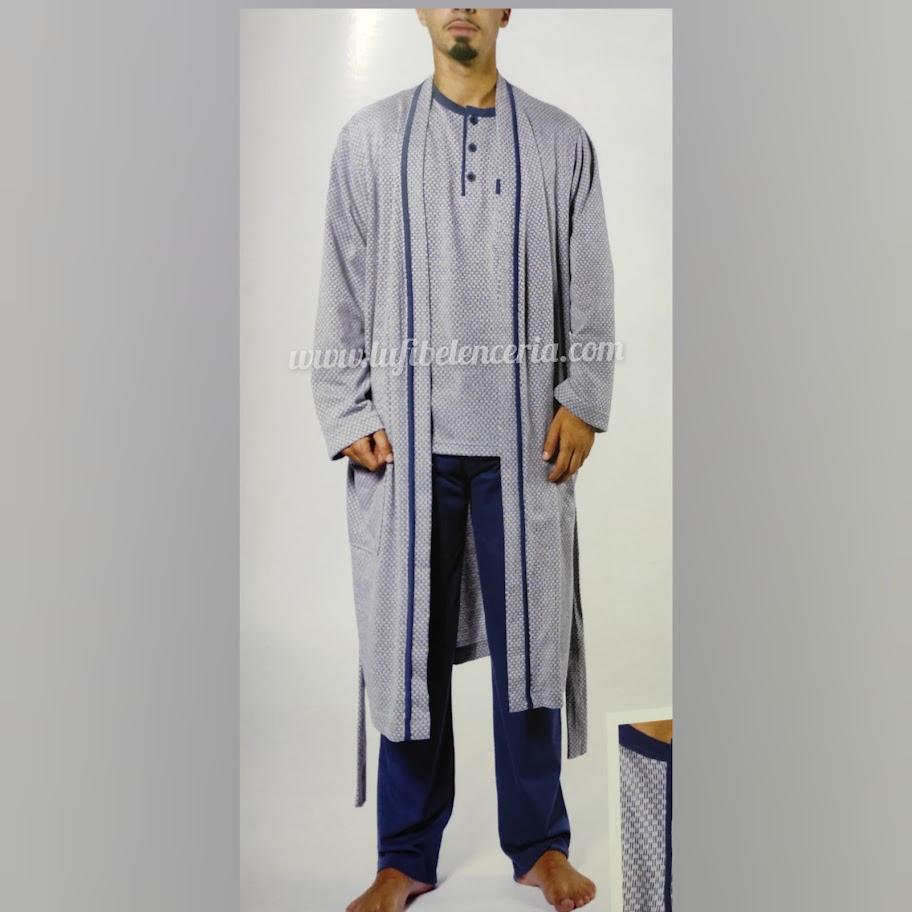 Pijama hombre algodón
