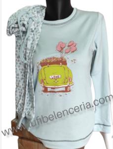 Pijama mujer estampado