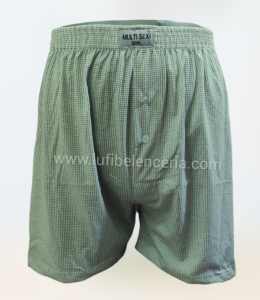 Boxer algodón abierto con botones Hasta talla 5XL