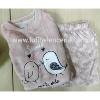 Pijama coralina tipo peluche para mujer 