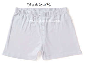 Boxer 100% Algodón talla especial pack 3